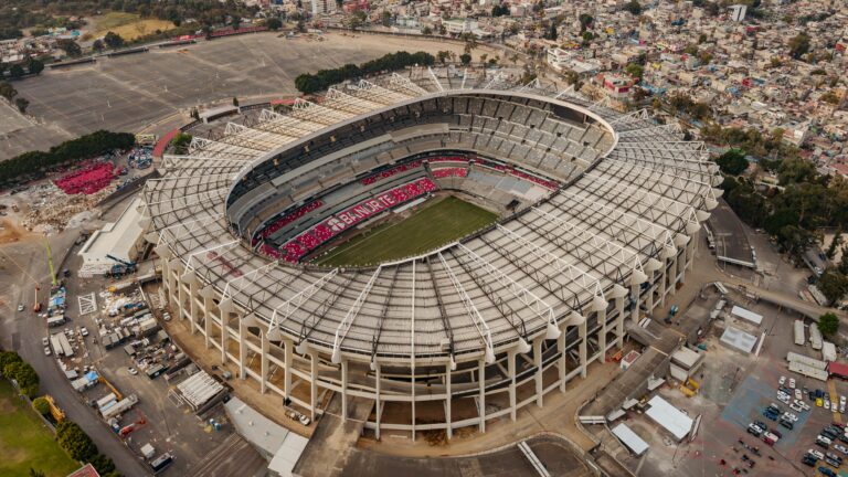 Estadio Azteca during FIFA World Cup 2026, Mexico City — home stadium of Mexico's national team matches